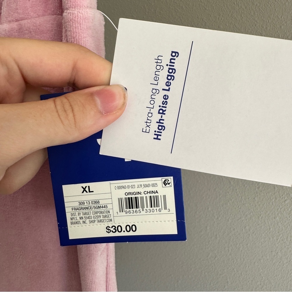 NWT Joy Lab Pink Velour Velvet Wide Legs Sweatpants X-Large - Picture 2 of 9